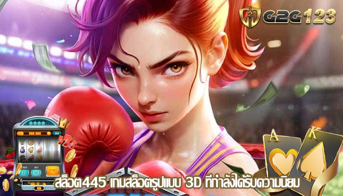 สล็อต445 เกมสล็อตรูปแบบ 3D ที่กำลังได้รับความนิยม
